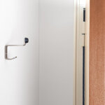 Ouvre&dco - bute de porte murale crochet, inox mat