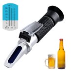 Ouylaf - brix r�fractom�tre pour brassage de mo�t de bi�re, r�fractom�tre de 0 � 80%