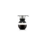 Pour over - cafetiere bodum filtre permanent maille inox, 1. 0 l, 8 tasses