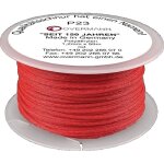 Overmann - cordeau de maon, polythylne, couleur : rouge, long. 100 m, rsistance mcanique env. 44, ...