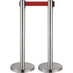 Mob event pro - poteaux de guidage  sangle chrom