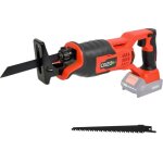Oxeo - scie sabre sans fil 18v easy full - sans batterie - vitesse variable 0  3000 tr / min - 2 lames ...