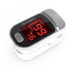 Oxym�tre de doigt, test d'oxyg�ne sanguin intelligent et portable, kit de test d'urgence crea
