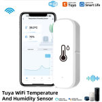 Pack de 1 capteur hygrom�tre thermom�tre wifi - sonde sans fil int�rieur / ext�rieur alertes sur application ...