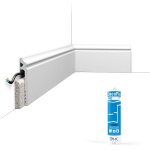 Orac - pack 10 m�tres plinthe de r�novation sx186 avec colle x cimaises - et - plus