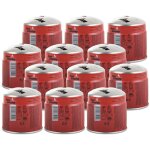 Pack de 12 cartouches de gaz 190g perable butane propane scurit stop - gaz alpentech