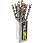 Pack de 12 forets béton twister plus 2 taillants sds plus - 108l ø 8 long. utile 50 long. totale 110 Pack de 12 forets béton twister plus 2 taillants sds plus - 108l ø 8 long. utile 50 long. totale 110