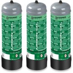 Pack 3 bouteilles de gaz argon + co2 110 bar 2. 2 litres jetable soudage mig kemper