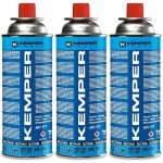 Pack de 3 cartouches gaz 227g butane kemper
