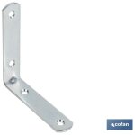 Pack de 40 �querres d'angle 20 mm en acier galvanis�