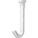 Arti teq - pack 5 crochets twister hook artiteq pour accrochage vitrine