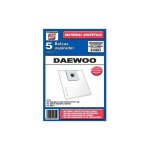 Pack de 5 sacs pour aspirateur daewoo 915621
