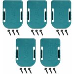 Pack de 5 supports de support de batterie pour makita �galement pour bosch18v couvercle de batterie, ...