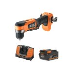 Aeg - pack 18v - perceuse - visseuse d'angle brushless subcompact - batterie 4. 0 ah - chargeur Aeg - pack 18v - perceuse - visseuse d'angle brushless subcompact - batterie 4. 0 ah - chargeur