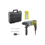 Ryobi - pack marteau perforateur sdsplus 680 w rsds680 - ka2 - kit 3 burins sds + rioby 1 pointe - 1 ...