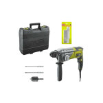 Ryobi - pack marteau perforateur sdsplus 680 w rsds680 - ka2 - kit 3 forets plus 2 burins sds + - raksp05 ...