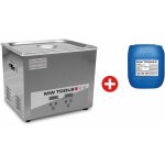 Pack nettoyeur  ultrasons 10l professionnel + 5l de nettoyant ecoplus mw tools ucc010pack