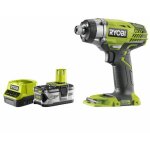 Pack ryobi boulonneuse � chocs 18v one + r18iw3 - 0 - 1 batterie 4. 0ah - 1 chargeur rapide 2. 0ah rc18120 ...