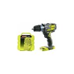 Ryobi - pack perceuse - visseuse  percussion brushless 18v one + r18pdbl - 0 - coffret 127 accessoires ...