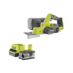 Pack ryobi rabot 18v one + 82mm r18pl - 0 - 1 batterie 5. 0ah - 1 chargeur rapide 2. 0ah rc18120 - 150 ...