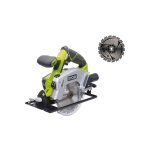 Pack ryobi - scie circulaire rwsl1801m - 18v one + - diam�tre 150 mm sans batterie ni chargeur - lame ...