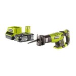 Pack ryobi scie sabre18v one + rrs1801m - 1 batterie 2. 5ah - 1 chargeur rapide rc18120 - 125