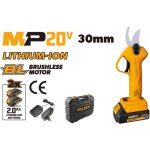 Pack de s�cateurs �lectriques � batterie lithium tolsen 20v 30mm
