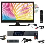 Pack tv led 15. 6  39cm t�l�viseur hd + r�cepteur tntsat avec carte valable 4ans