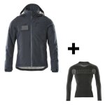Pack : veste grand froid mascot 18335 - 231 + tricot de corps 50563 offert - noir - s