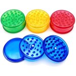 Pack x4 grinders en plastique 60mm - grinder � 3 pi�ces - moulin � �pices id�al pour hacher - hachoir ...