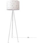 Paco home - lampadaire salon moderne e27 lampe de lecture pied r�tro abat - jour design 3 (�45, 5 cm), ...