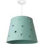 Paco home - lampe pour enfants lampe pour enfants suspension tissu �toiles gar�ons filles lampe � suspension, ...