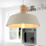 Paco home - luminaire  suspension , e27, luminaire pour sjour, salle  manger, cuisine, rglable en ...