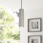 Luminaire  suspension , gu10, luminaire pour sjour, salle  manger, cuisine, rglable en hauteur bton ...