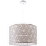 Paco home - plafonnier abat - jour tissu suspension e27 chambre rond lampe à suspension - blanc, design ... Paco home - plafonnier abat - jour tissu suspension e27 chambre rond lampe à suspension - blanc, design ...