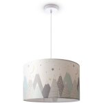Paco home - plafonnier chambre enfant suspension chambre bb pompier rue police e27 lampe  suspension ...