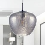 Paco home - plafonnier luminaire suspendu salon chambre réglable en hauteur verre e27 sans ampoules, ... Paco home - plafonnier luminaire suspendu salon chambre réglable en hauteur verre e27 sans ampoules, ...