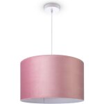 Paco home - suspension lampadaire tr�pied salon abat - jour velours monochrome e27 lampe � suspension ...