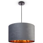 Paco home - suspension lampadaire tr�pied salon abat - jour velours monochrome e27 lampe � suspension ...