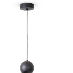 Paco home - suspension table � manger lampe suspendue b�ton r�tro vintage lampe noir, type 2