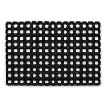 Paillasson en caoutchouc ajour black 60x80 cm