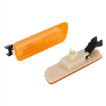 Paire de bo�tiers de lumi�re de c�t� de pare - chocs fum� pour mk4 617215181853 (jaune), de debuns