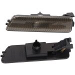 Paire de bo�tiers de lumi�re de c�t� de pare - chocs fum� pour mk4 617215181853 (marron), de debuns
