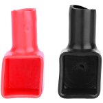 Paire de cache - bornes de batterie rouge et noir positif et n�gatif 192681 192682.