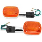Une paire de clignotants de moto pour honda 8mm