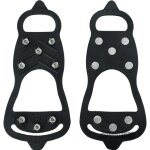 Paire de crampons antid�rapants � 8 dents pour chaussures de randonn�e, neige, marche, crampons � ongles ...