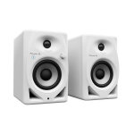 Paire d'enceintes de monitoring pioneer dj dm - 40d - bt - w - bluetooth - bass reflex - 2x19w - mode ...