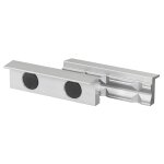 Paire mors magnetiques aluminium couvre prisme pour etau 125mm fervi 0520 / 125p