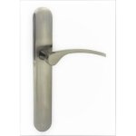 Klose besser ? poign�e de porte d'entr�e � cylindre ? plaque alu 'eva' ? entraxe 70mm ? zamak poli ? ...