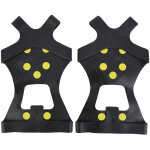 Une paire de prot�ge - chaussures antid�rapants 10 - picots pour randonn�e hivernale et neige (taille ...